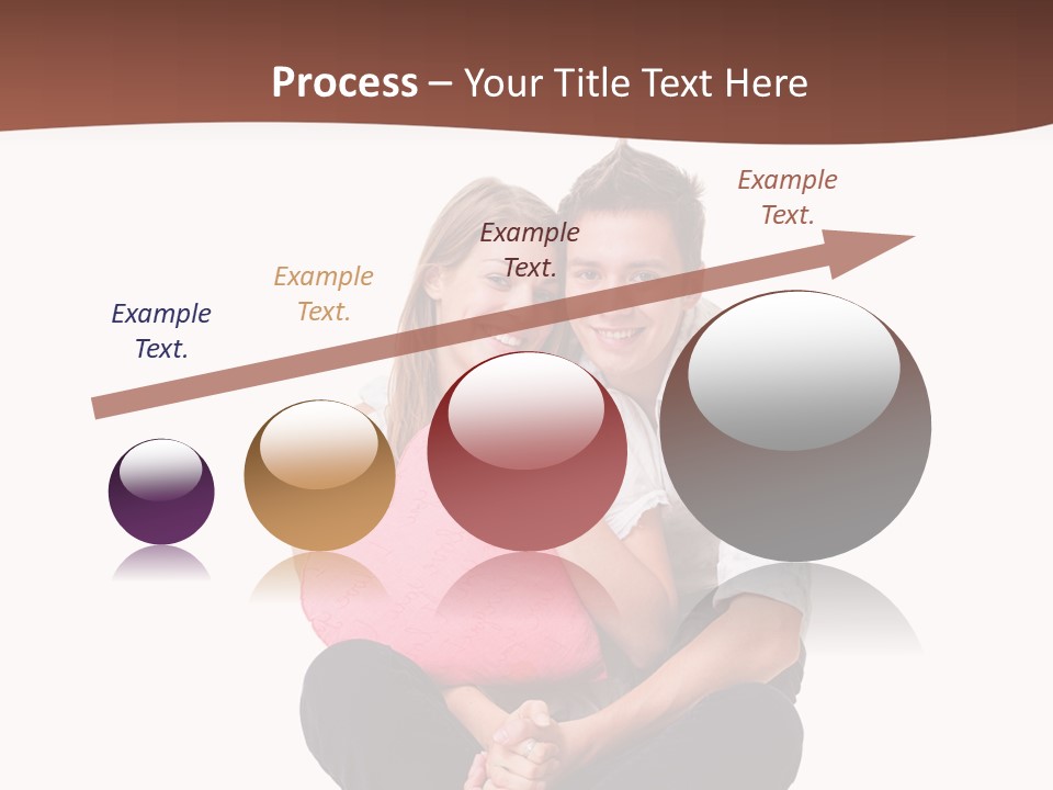 Boy Relationship Smiley PowerPoint Template