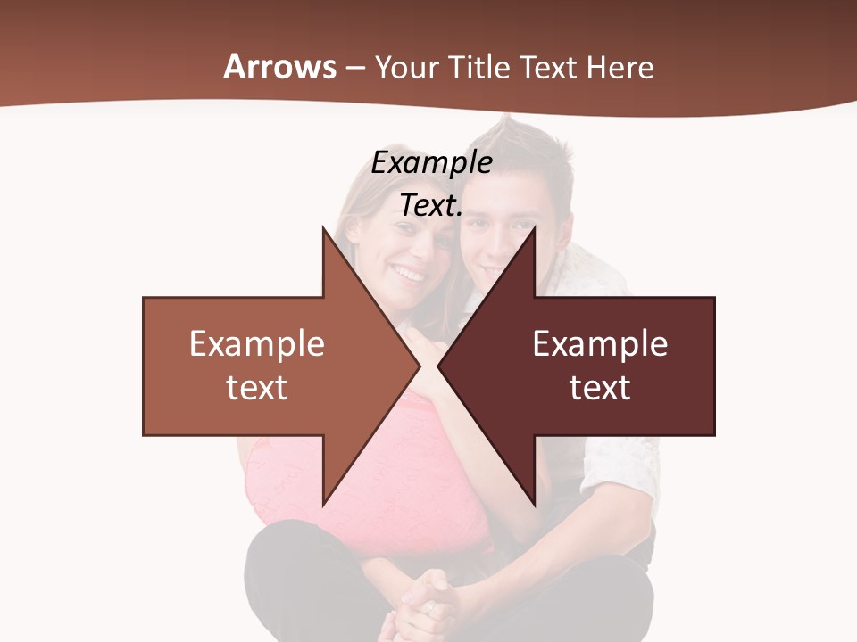 Boy Relationship Smiley PowerPoint Template