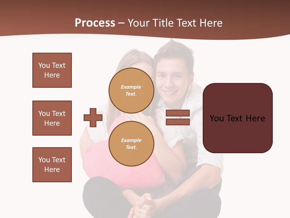 Boy Relationship Smiley PowerPoint Template