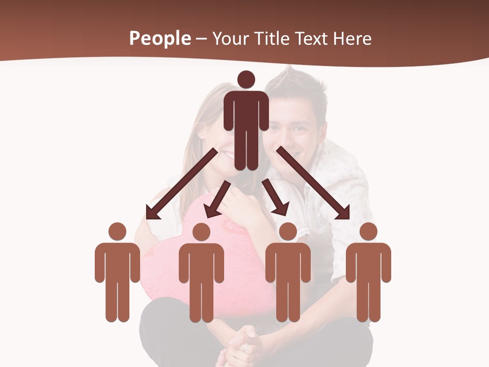 Boy Relationship Smiley PowerPoint Template