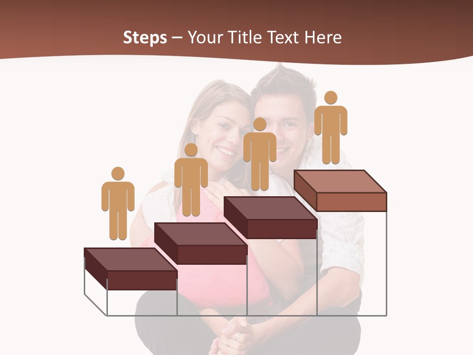 Boy Relationship Smiley PowerPoint Template