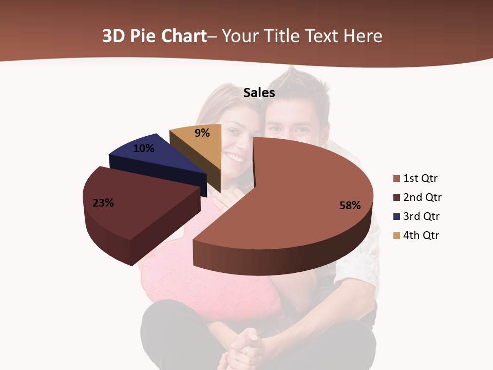Boy Relationship Smiley PowerPoint Template