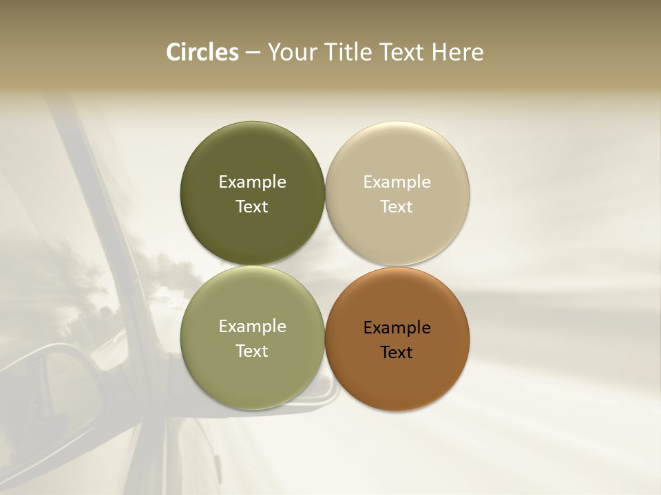 Driver Faster Futuristic PowerPoint Template