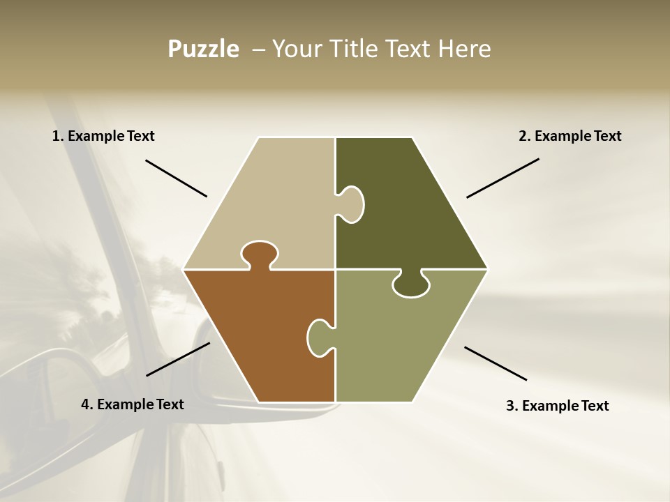 Driver Faster Futuristic PowerPoint Template