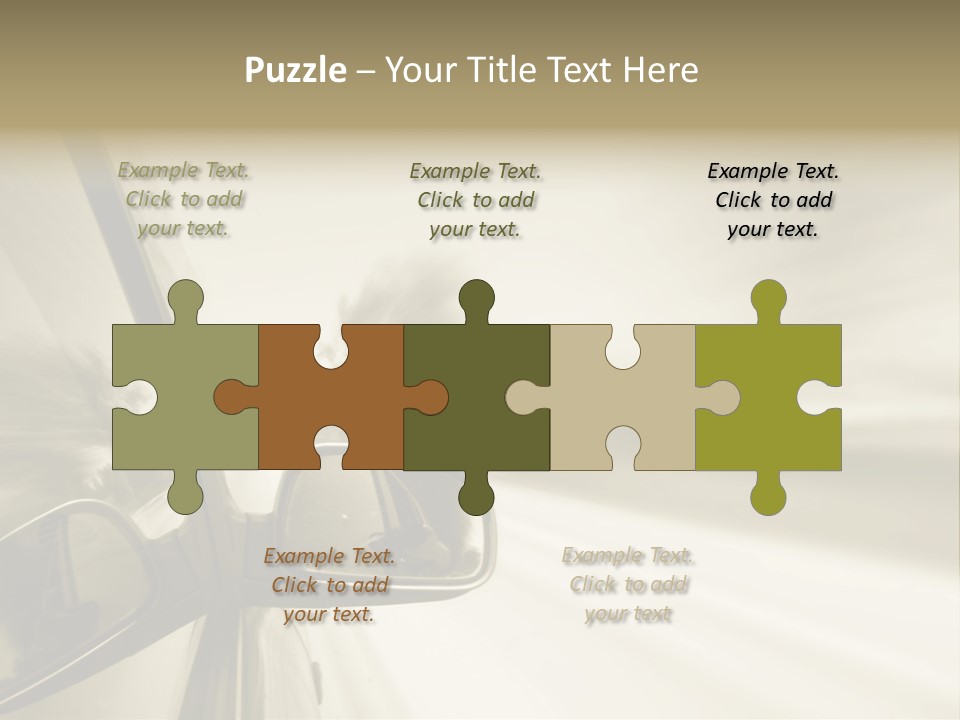 Driver Faster Futuristic PowerPoint Template