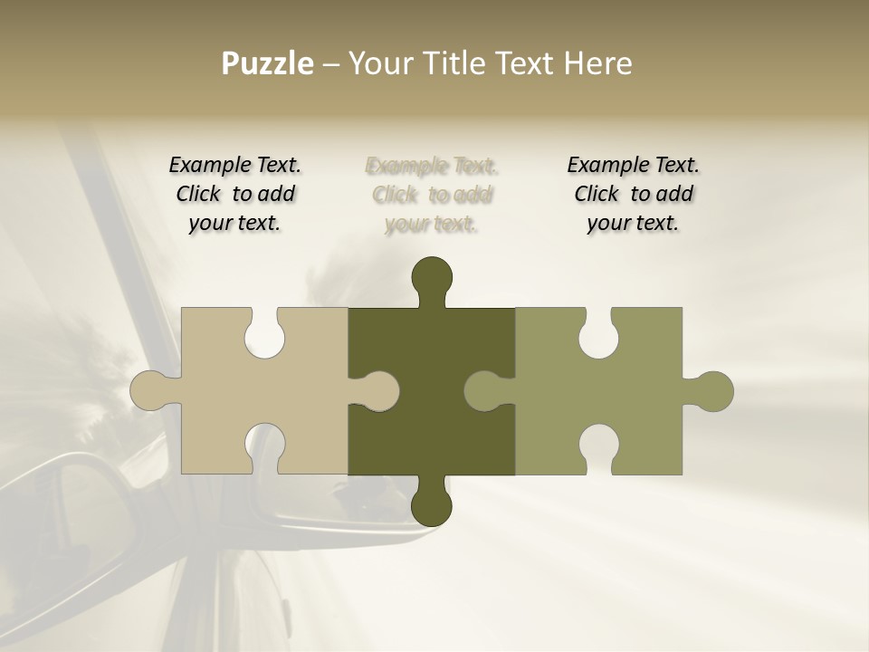 Driver Faster Futuristic PowerPoint Template