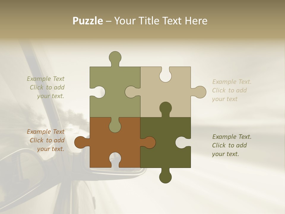 Driver Faster Futuristic PowerPoint Template