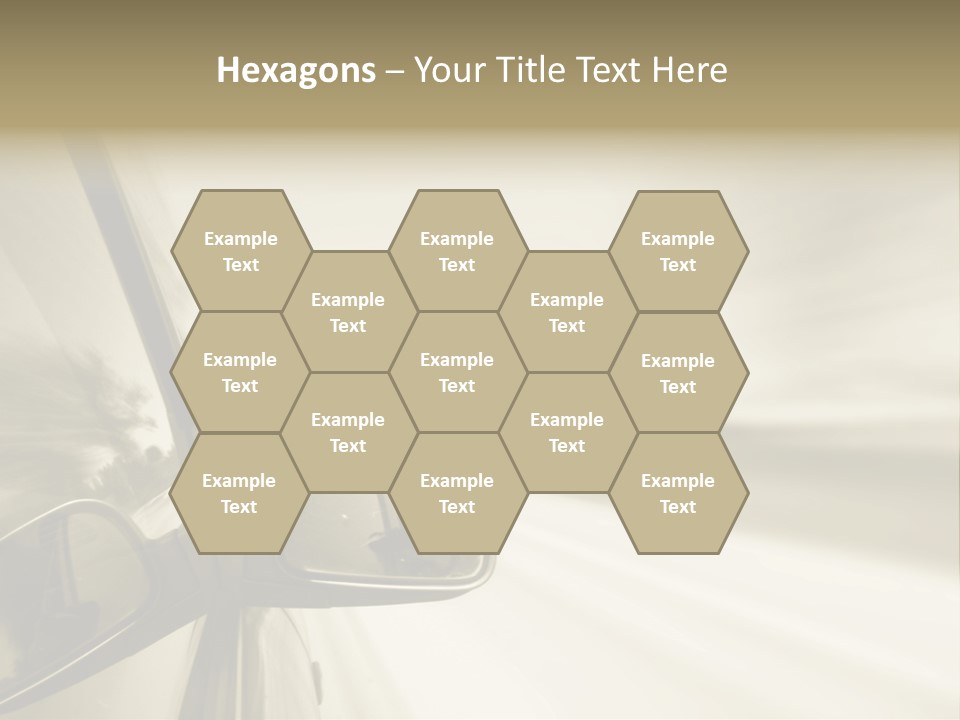Driver Faster Futuristic PowerPoint Template