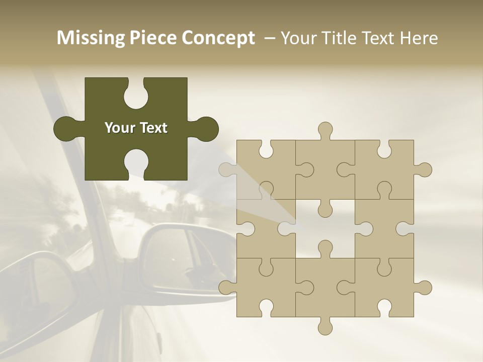 Driver Faster Futuristic PowerPoint Template