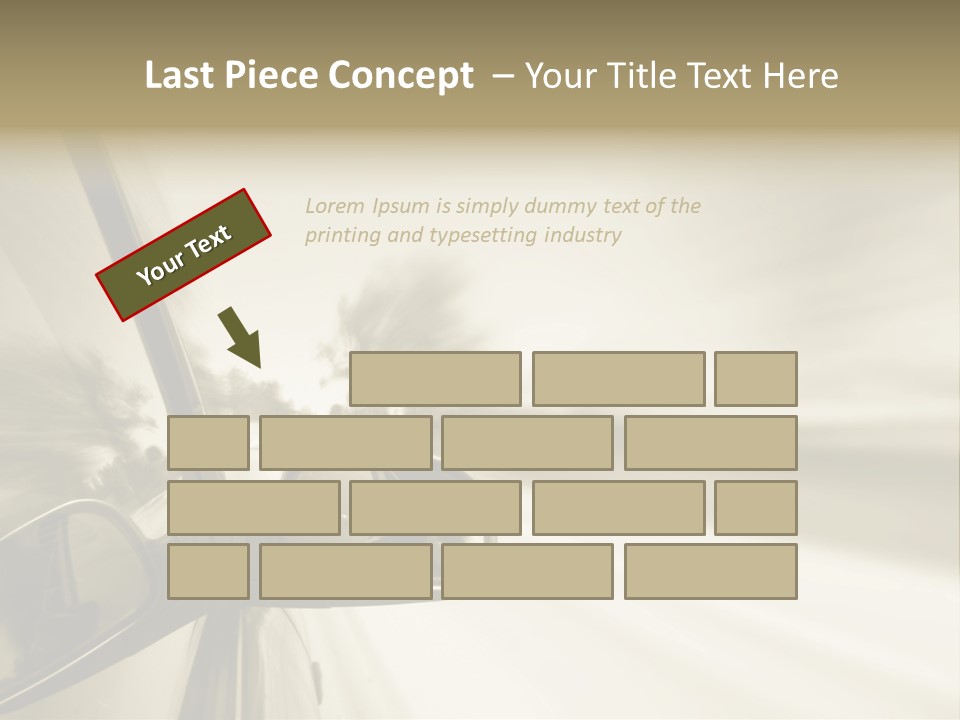 Driver Faster Futuristic PowerPoint Template