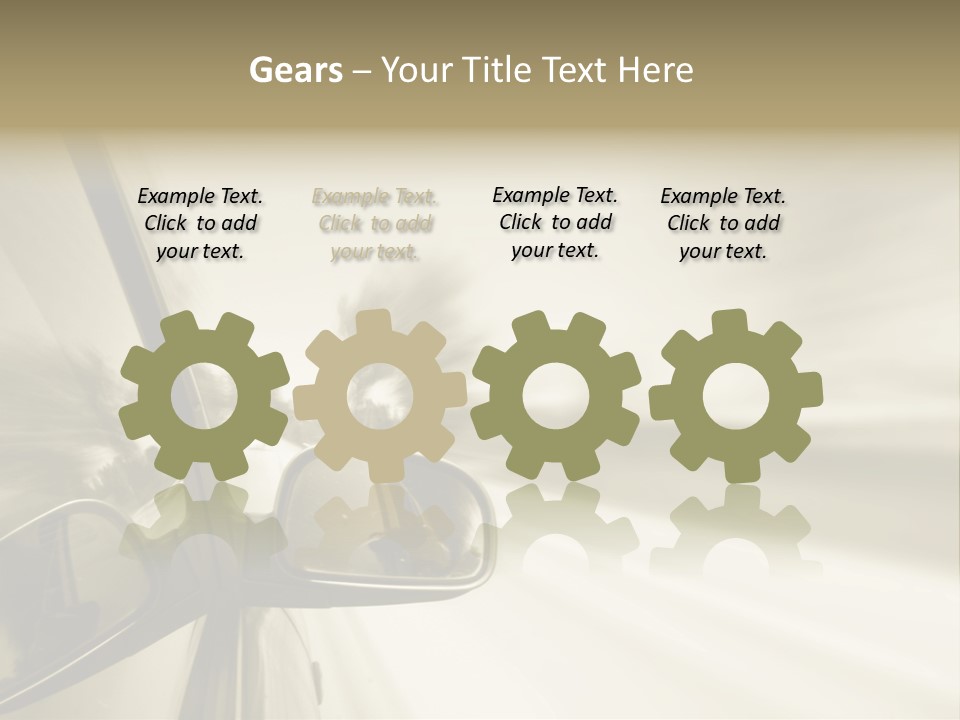 Driver Faster Futuristic PowerPoint Template