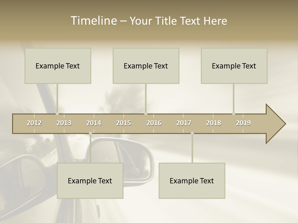 Driver Faster Futuristic PowerPoint Template