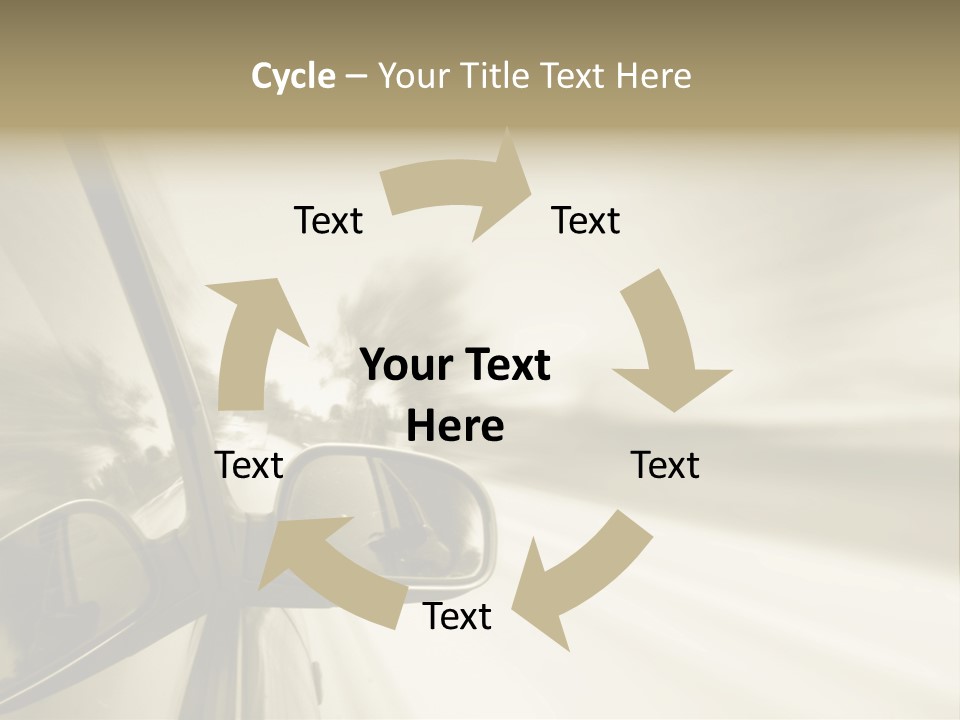 Driver Faster Futuristic PowerPoint Template