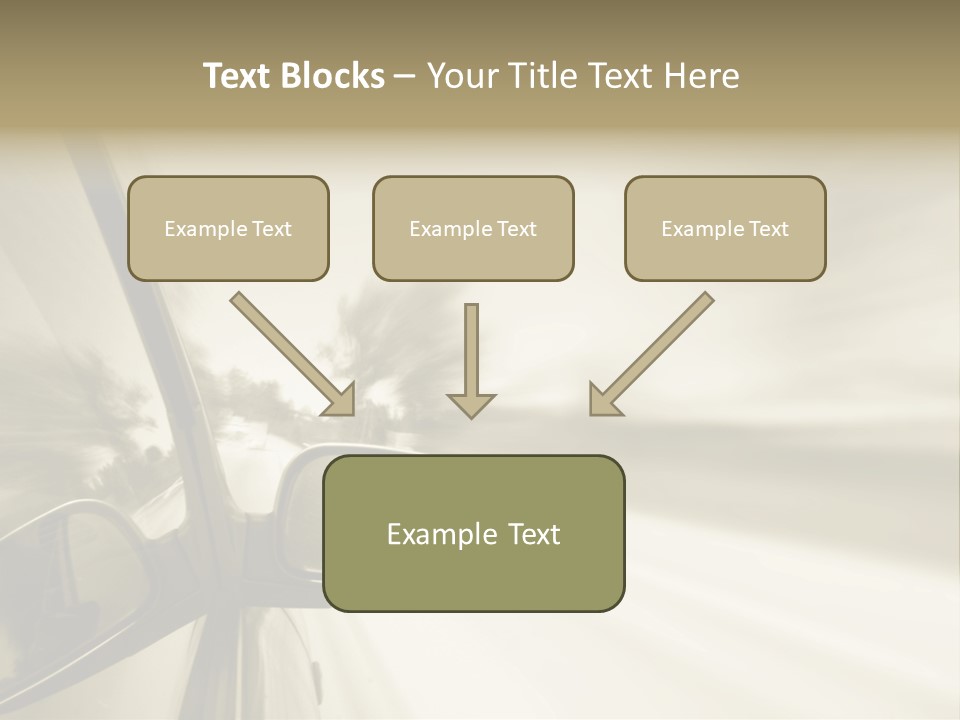Driver Faster Futuristic PowerPoint Template