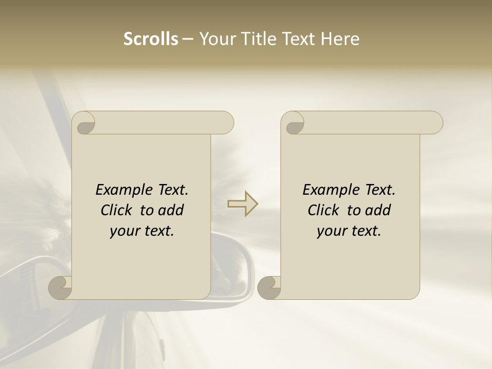 Driver Faster Futuristic PowerPoint Template