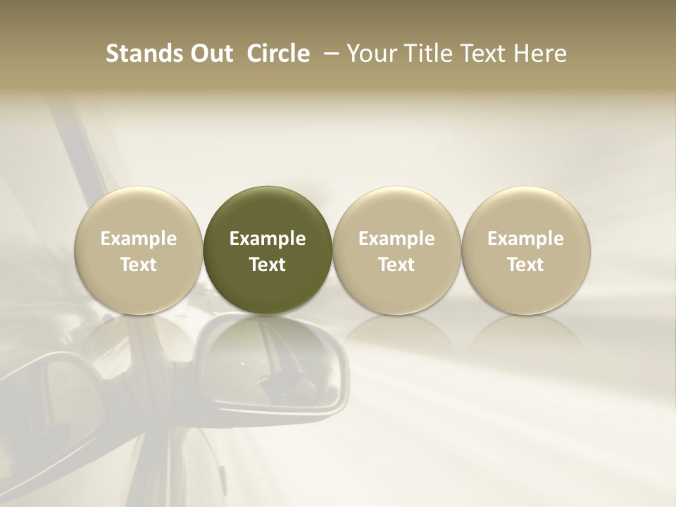 Driver Faster Futuristic PowerPoint Template
