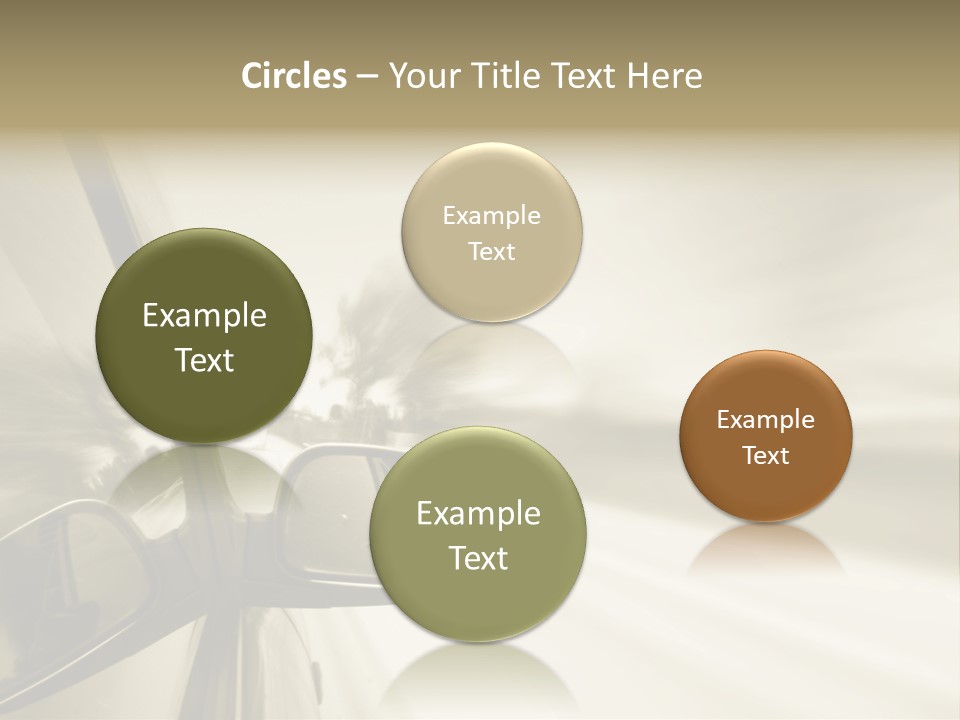 Driver Faster Futuristic PowerPoint Template