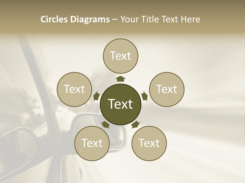 Driver Faster Futuristic PowerPoint Template