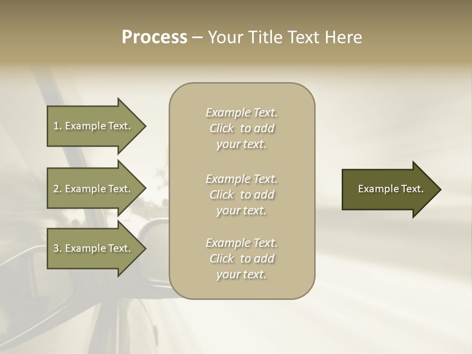 Driver Faster Futuristic PowerPoint Template