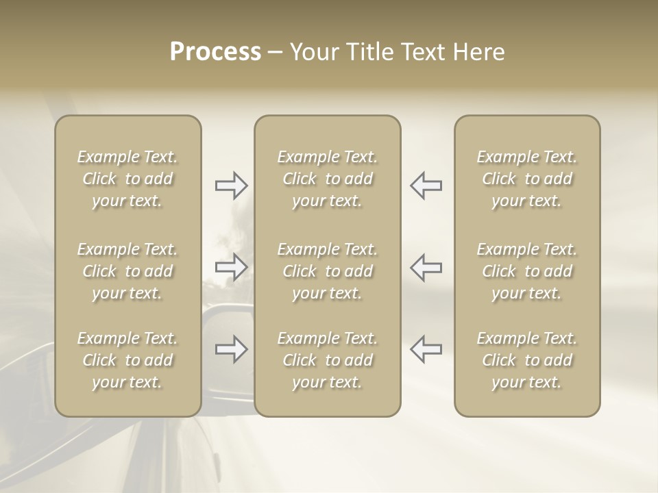 Driver Faster Futuristic PowerPoint Template