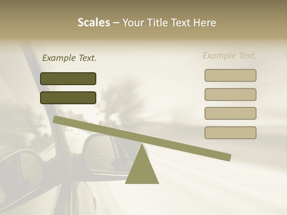 Driver Faster Futuristic PowerPoint Template