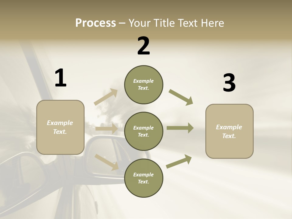 Driver Faster Futuristic PowerPoint Template