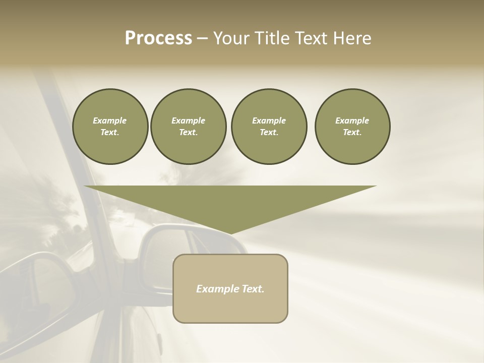 Driver Faster Futuristic PowerPoint Template