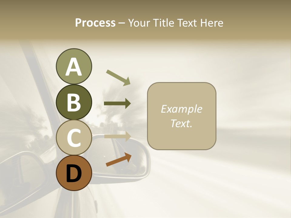 Driver Faster Futuristic PowerPoint Template