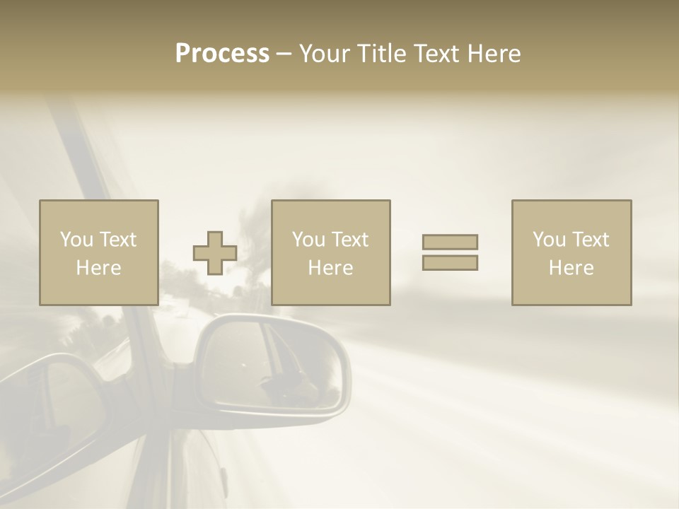 Driver Faster Futuristic PowerPoint Template
