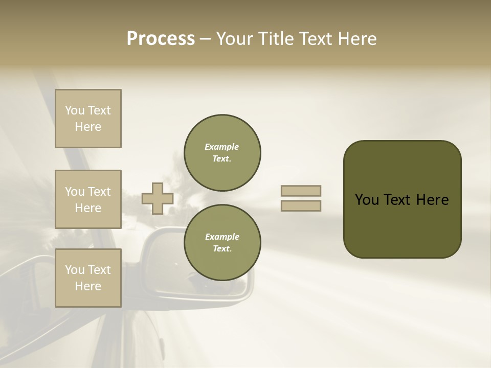 Driver Faster Futuristic PowerPoint Template