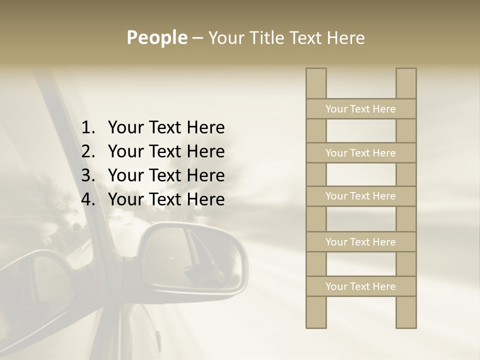 Driver Faster Futuristic PowerPoint Template