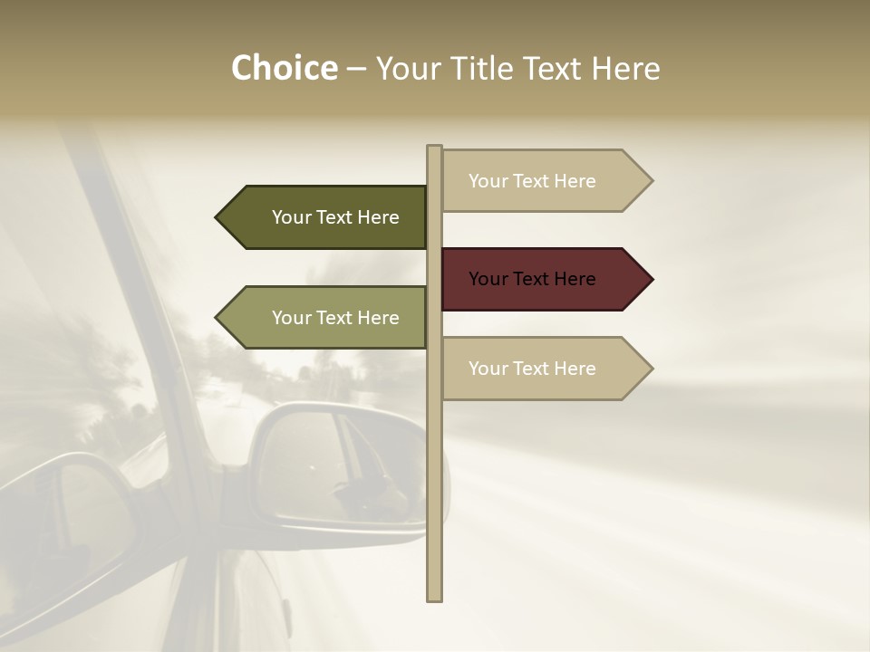 Driver Faster Futuristic PowerPoint Template