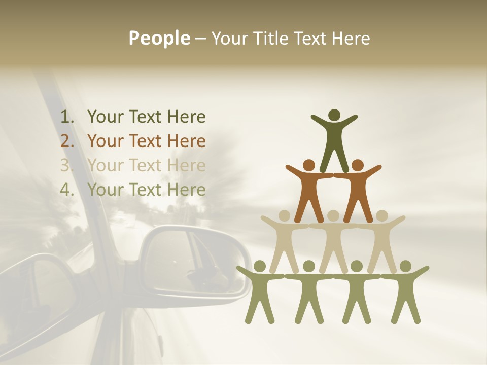 Driver Faster Futuristic PowerPoint Template