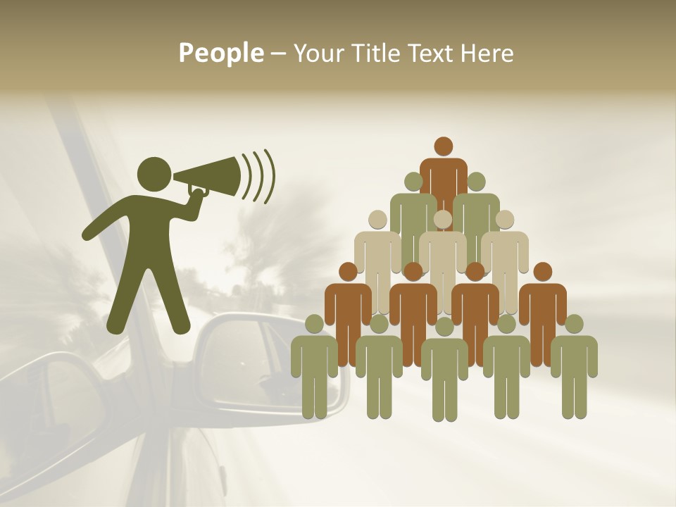 Driver Faster Futuristic PowerPoint Template