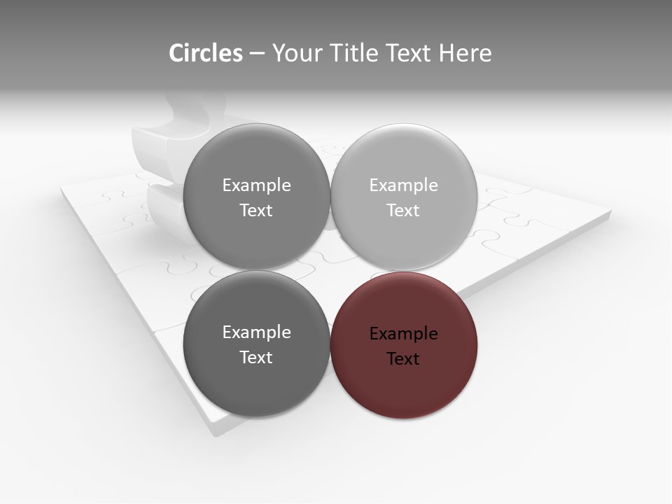 Problem Business Piece PowerPoint Template