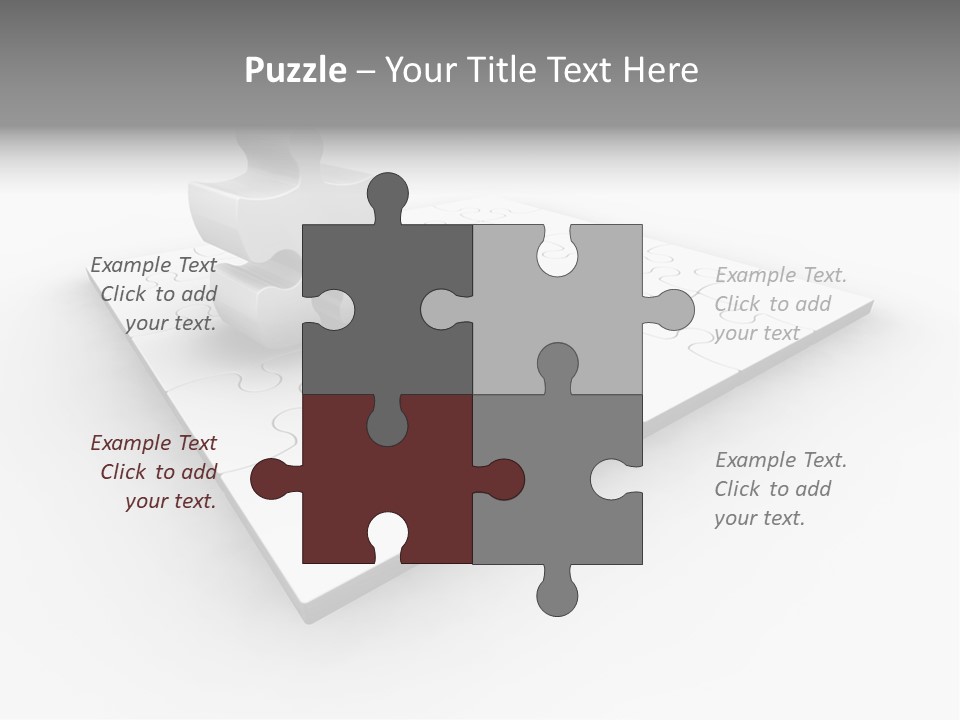 Problem Business Piece PowerPoint Template