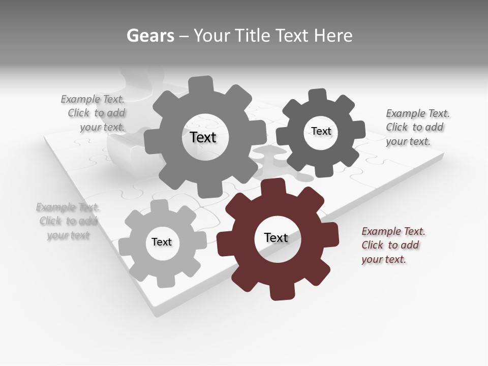Problem Business Piece PowerPoint Template