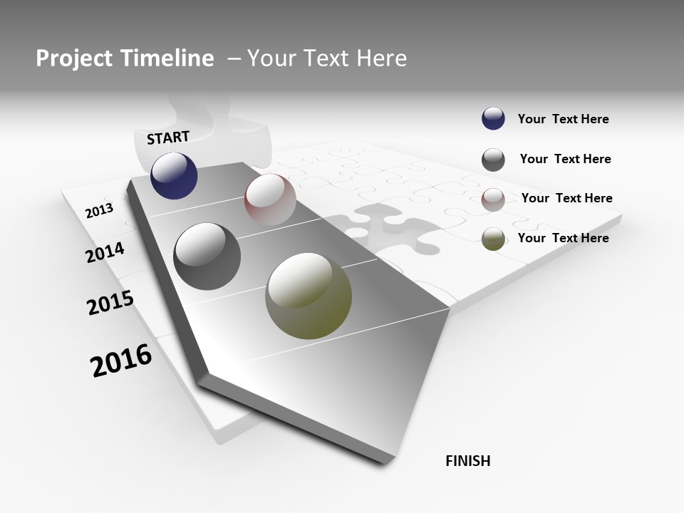 Problem Business Piece PowerPoint Template