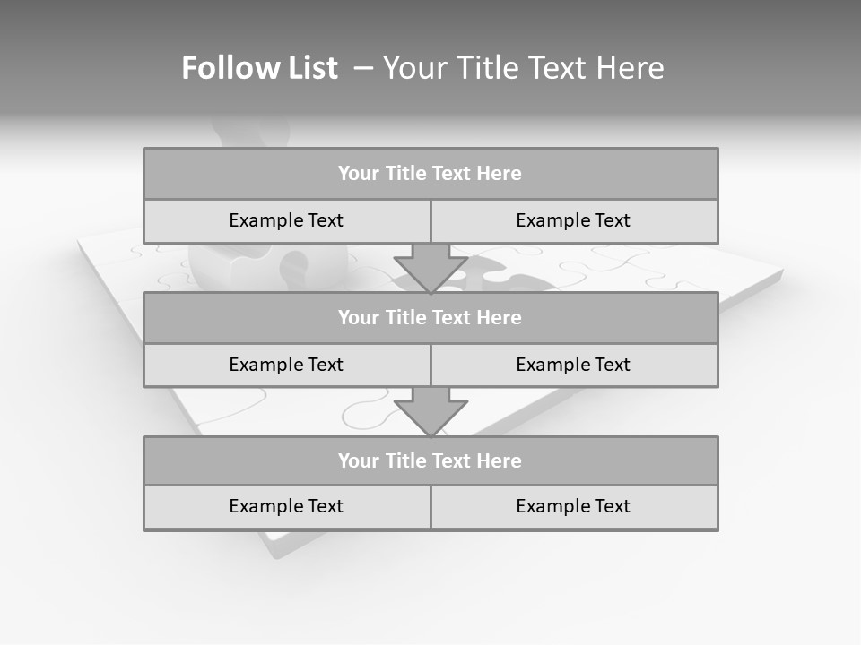 Problem Business Piece PowerPoint Template