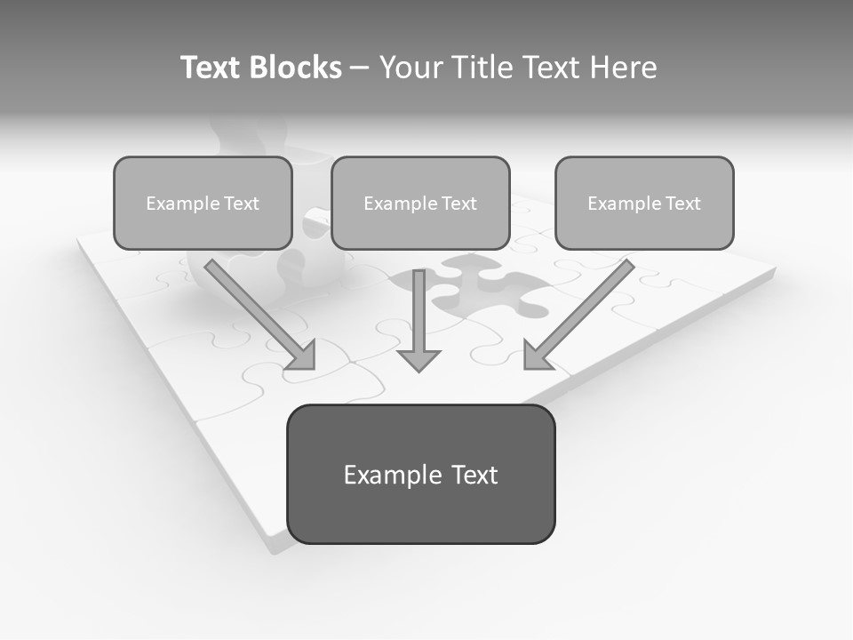 Problem Business Piece PowerPoint Template