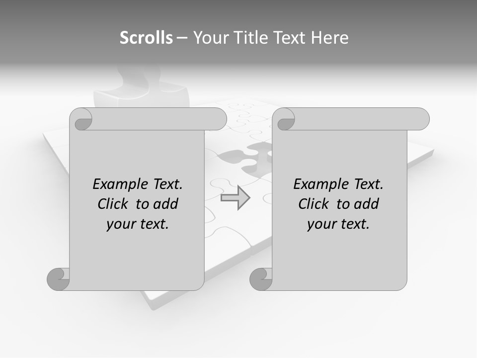 Problem Business Piece PowerPoint Template