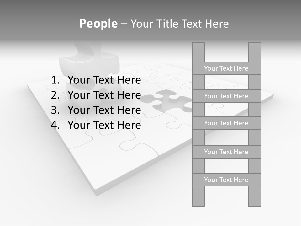 Problem Business Piece PowerPoint Template