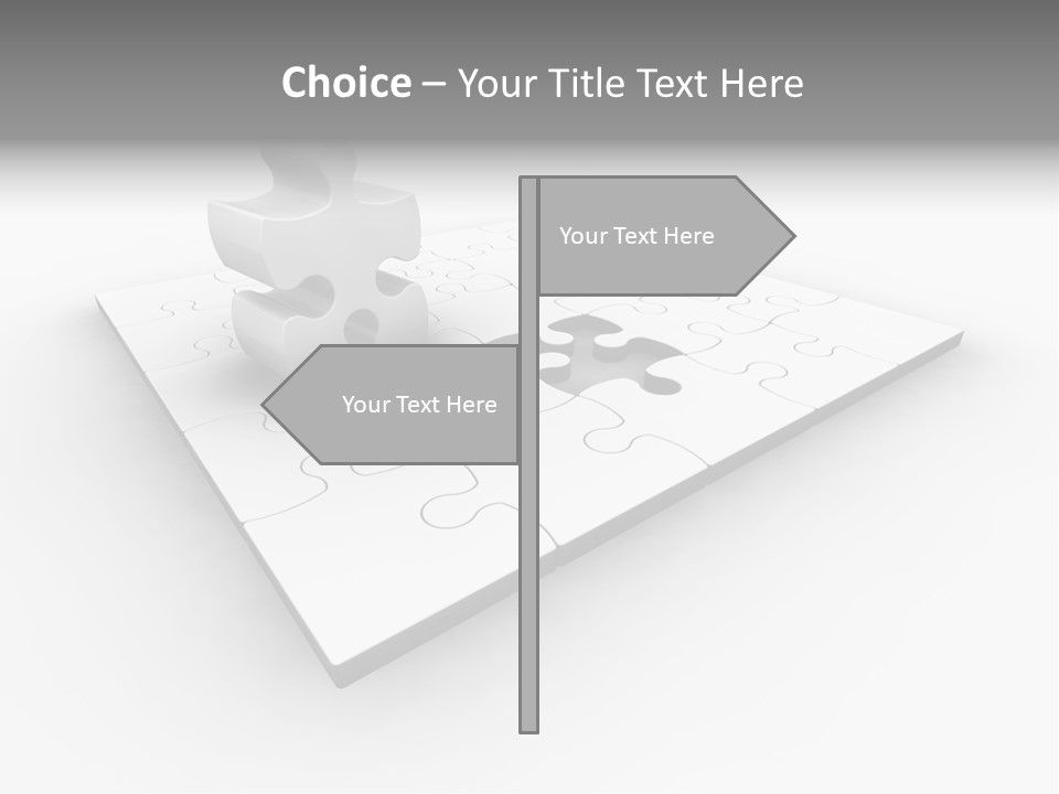 Problem Business Piece PowerPoint Template