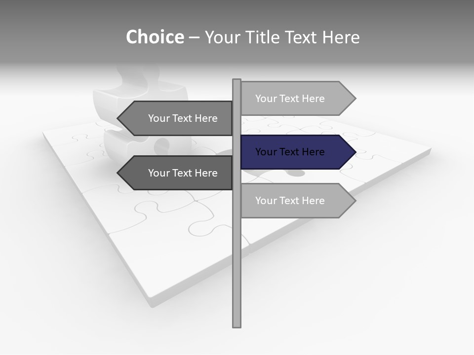 Problem Business Piece PowerPoint Template