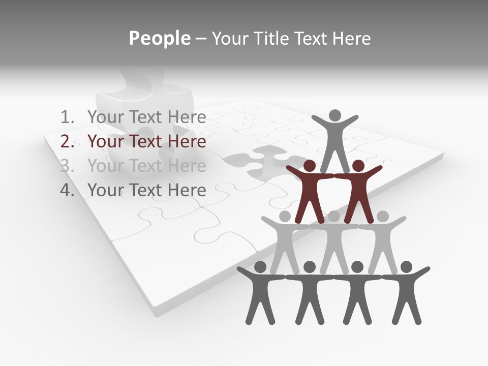 Problem Business Piece PowerPoint Template