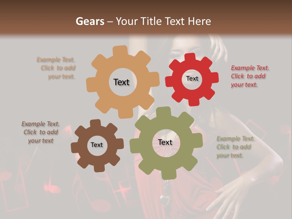 Lips Studio Hot PowerPoint Template