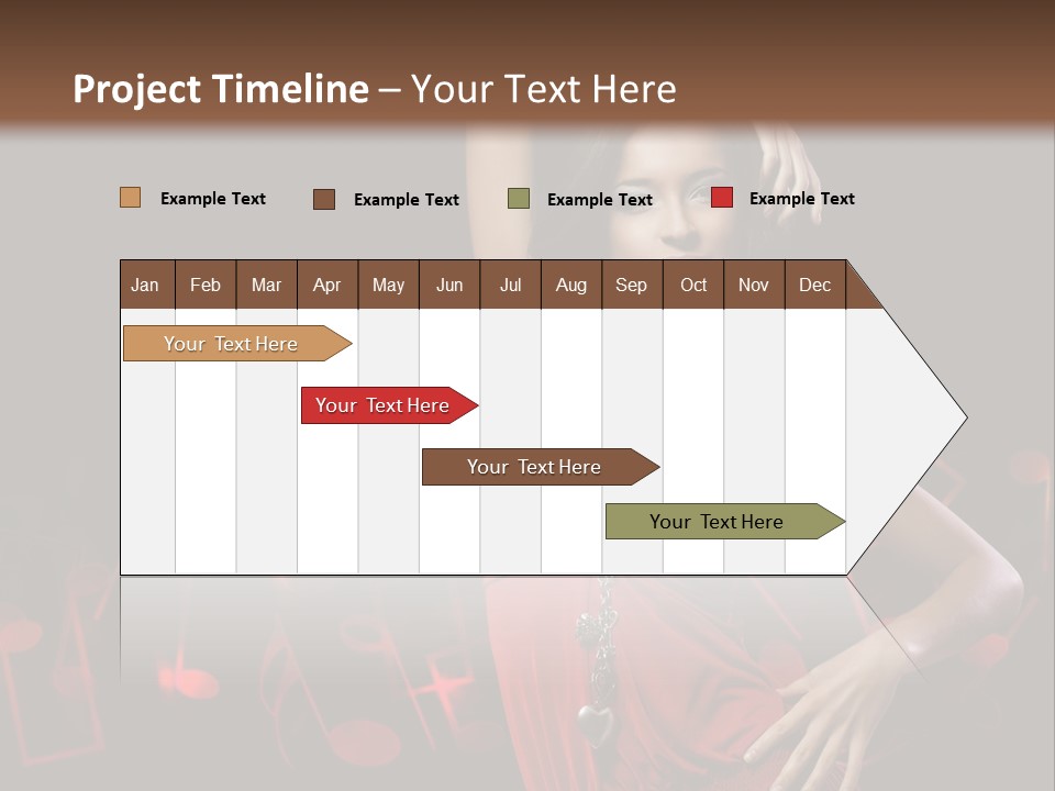 Lips Studio Hot PowerPoint Template