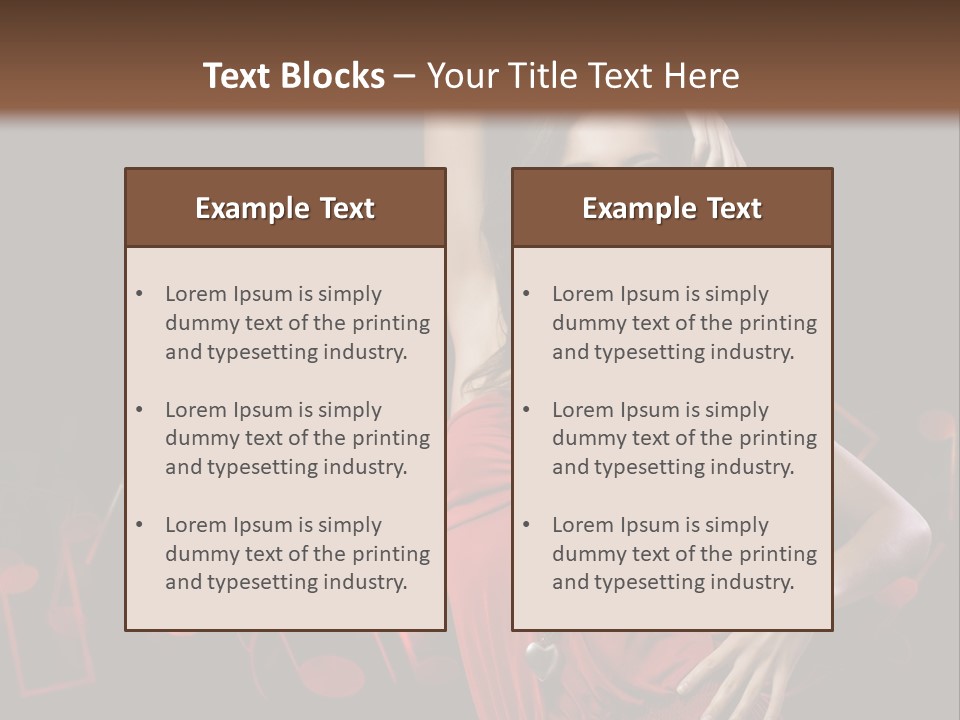 Lips Studio Hot PowerPoint Template
