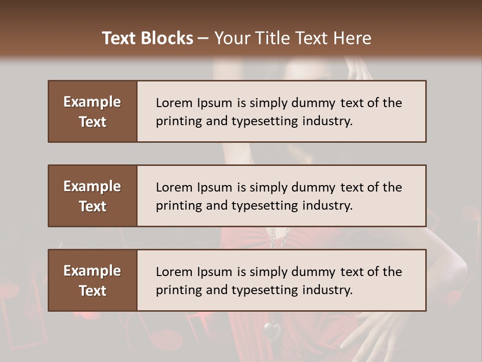 Lips Studio Hot PowerPoint Template