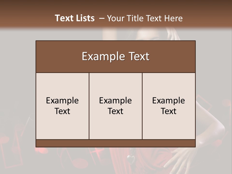Lips Studio Hot PowerPoint Template